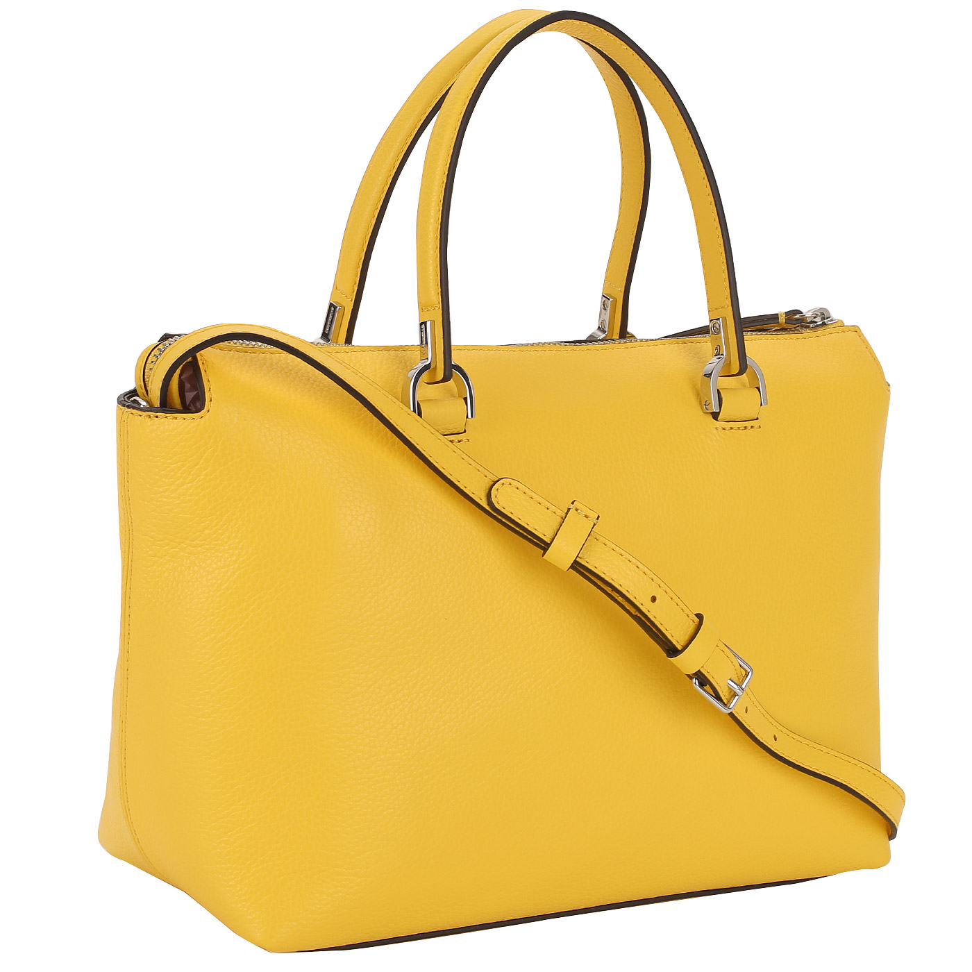 Ярко-желтая сумка Coccinelle Keyla