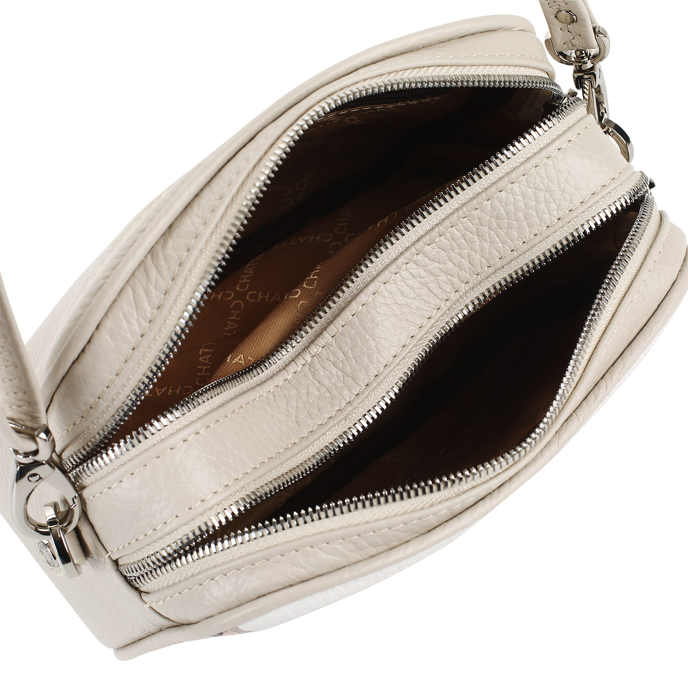 Маленькая женская сумочка с принтом Chatte 