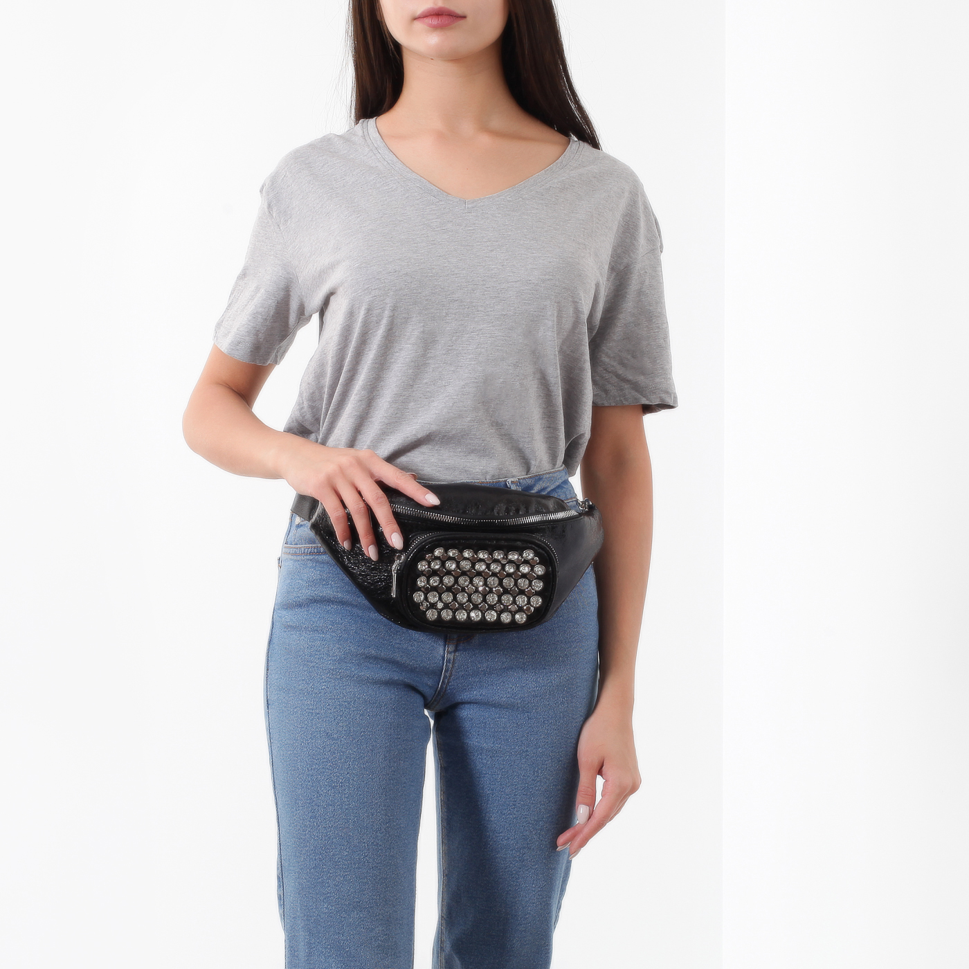 Ламинированная поясная сумка Dispacci 