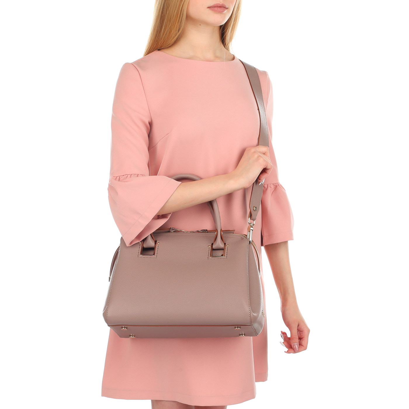 Женская сумка на молнии с плечевым ремешком Gironacci 