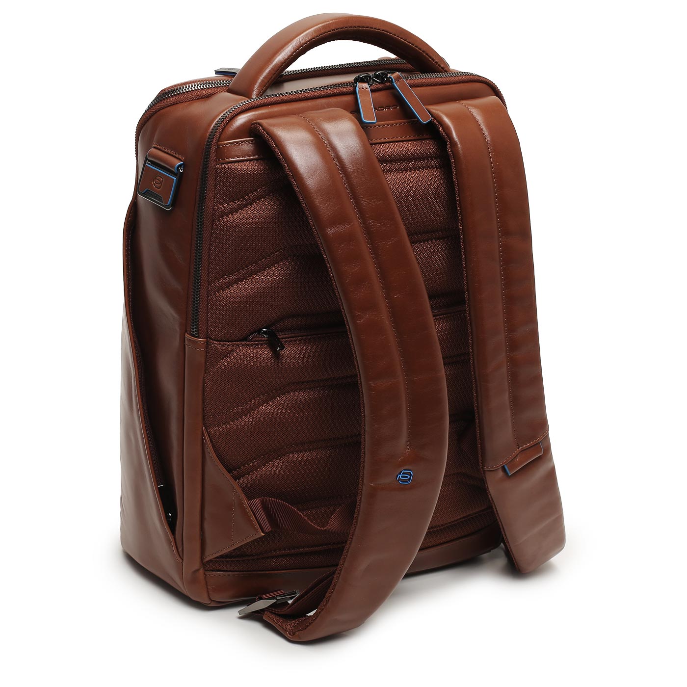 Кожаный рюкзак Piquadro Blue square