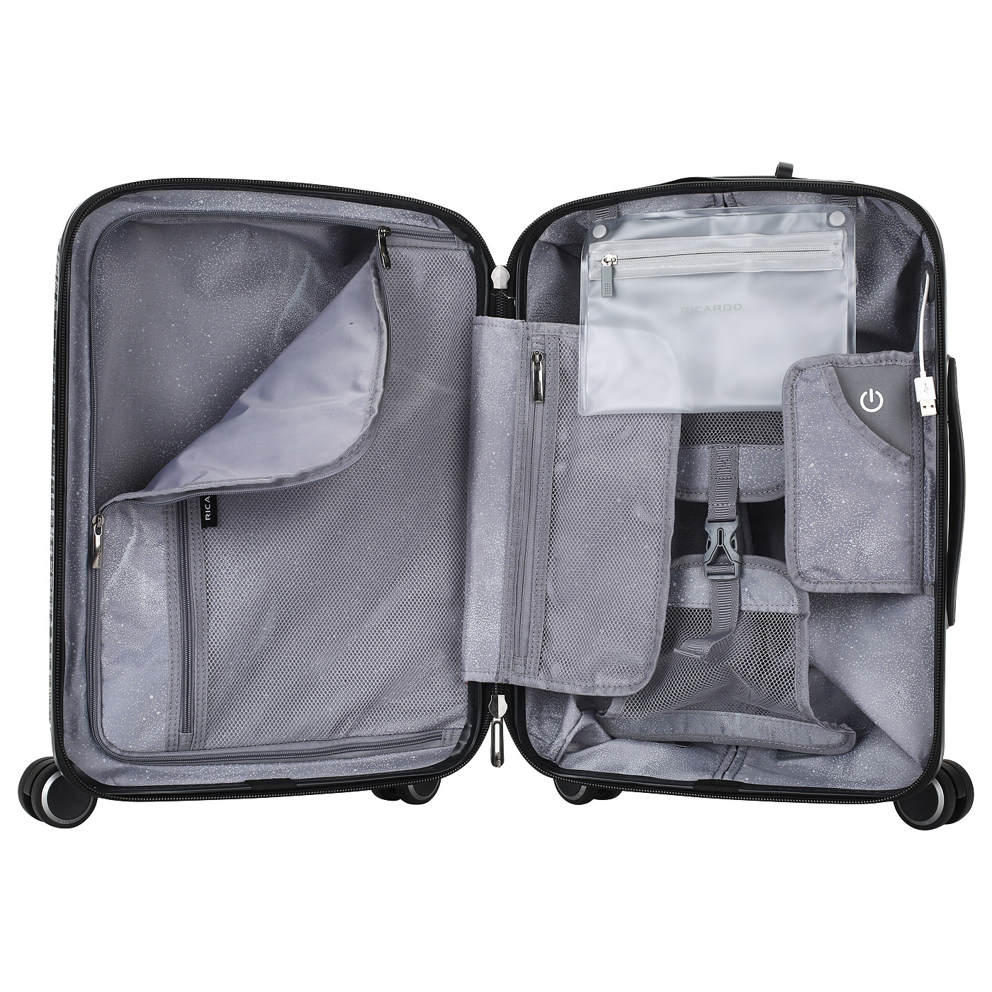 Чемодан маленький S из поликарбоната Ricardo San Clemente 2.0