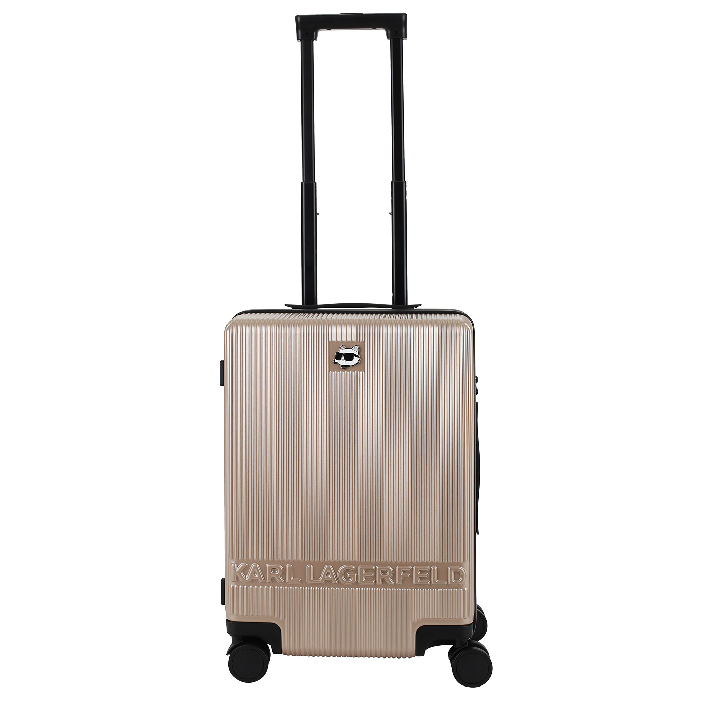 Чемодан маленький S из поликарбоната Karl Lagerfeld Ikonik 2.0