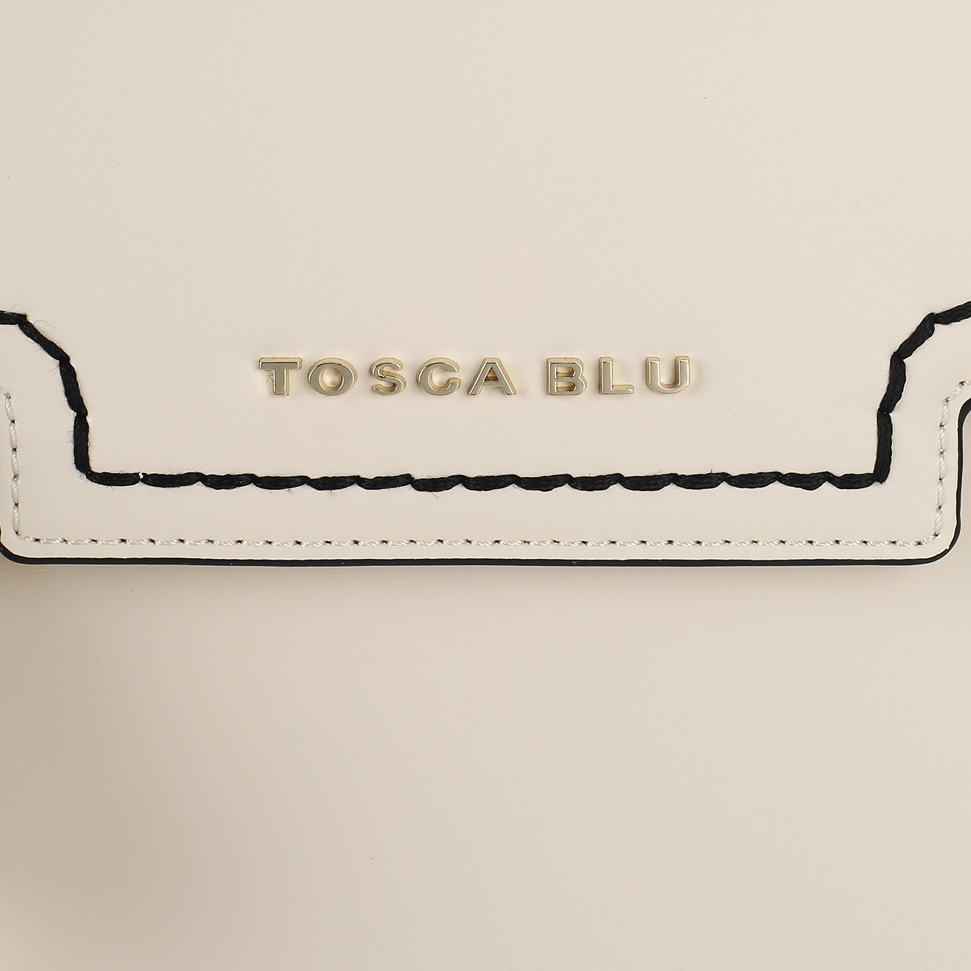 Гладкая кожаная сумка Tosca Blu Bouganvillea