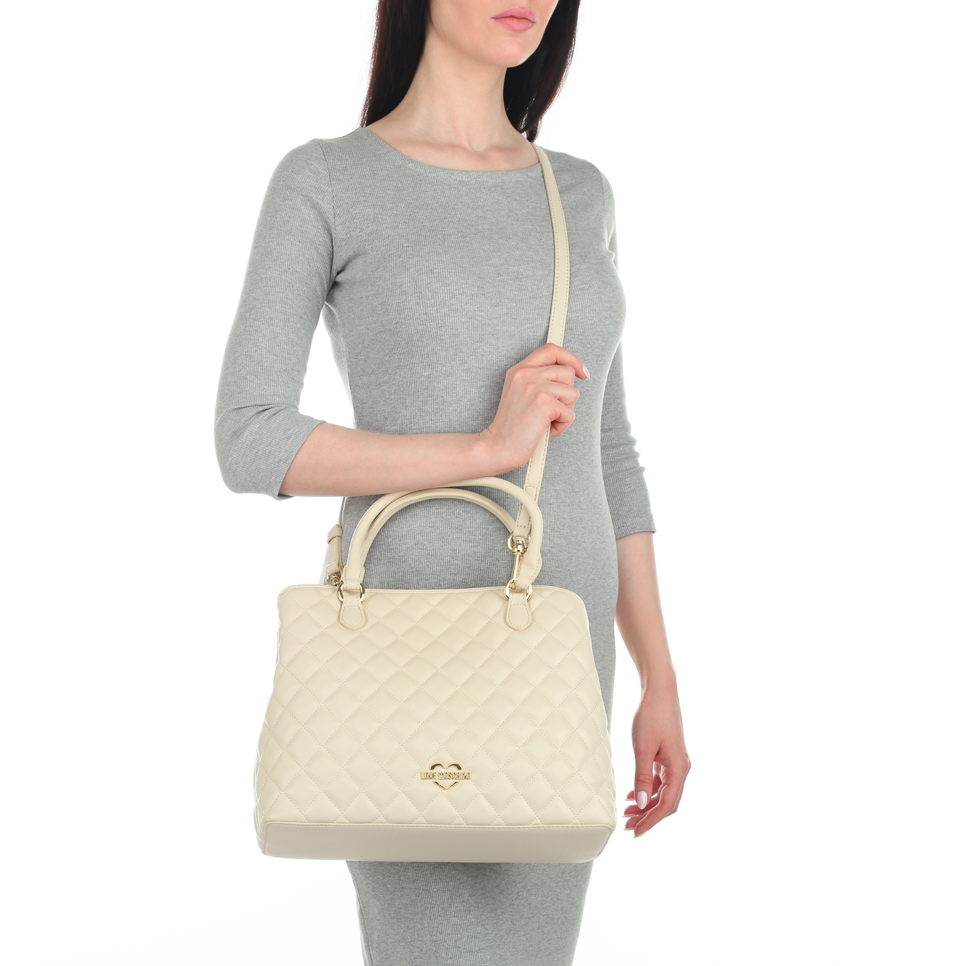 Женская стеганая сумка Love Moschino Super Quilted