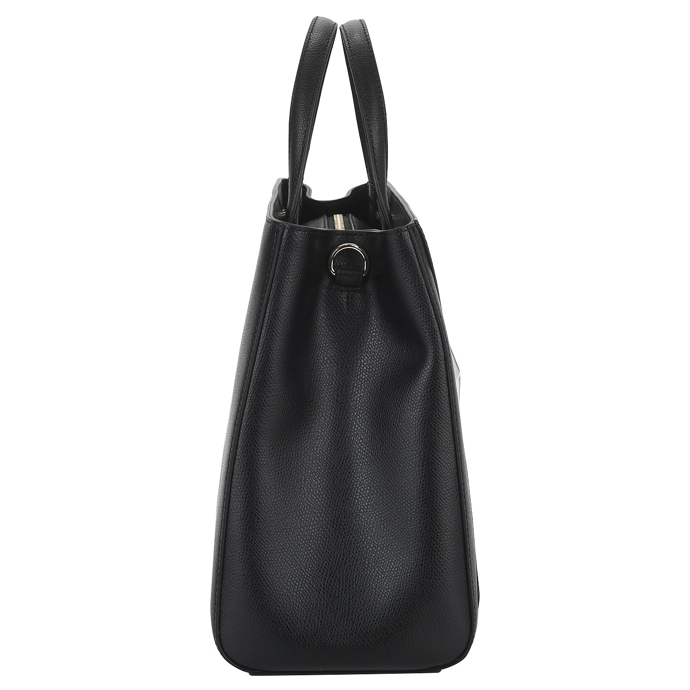 Черная кожаная сумка-тоут Cromia Cocktail