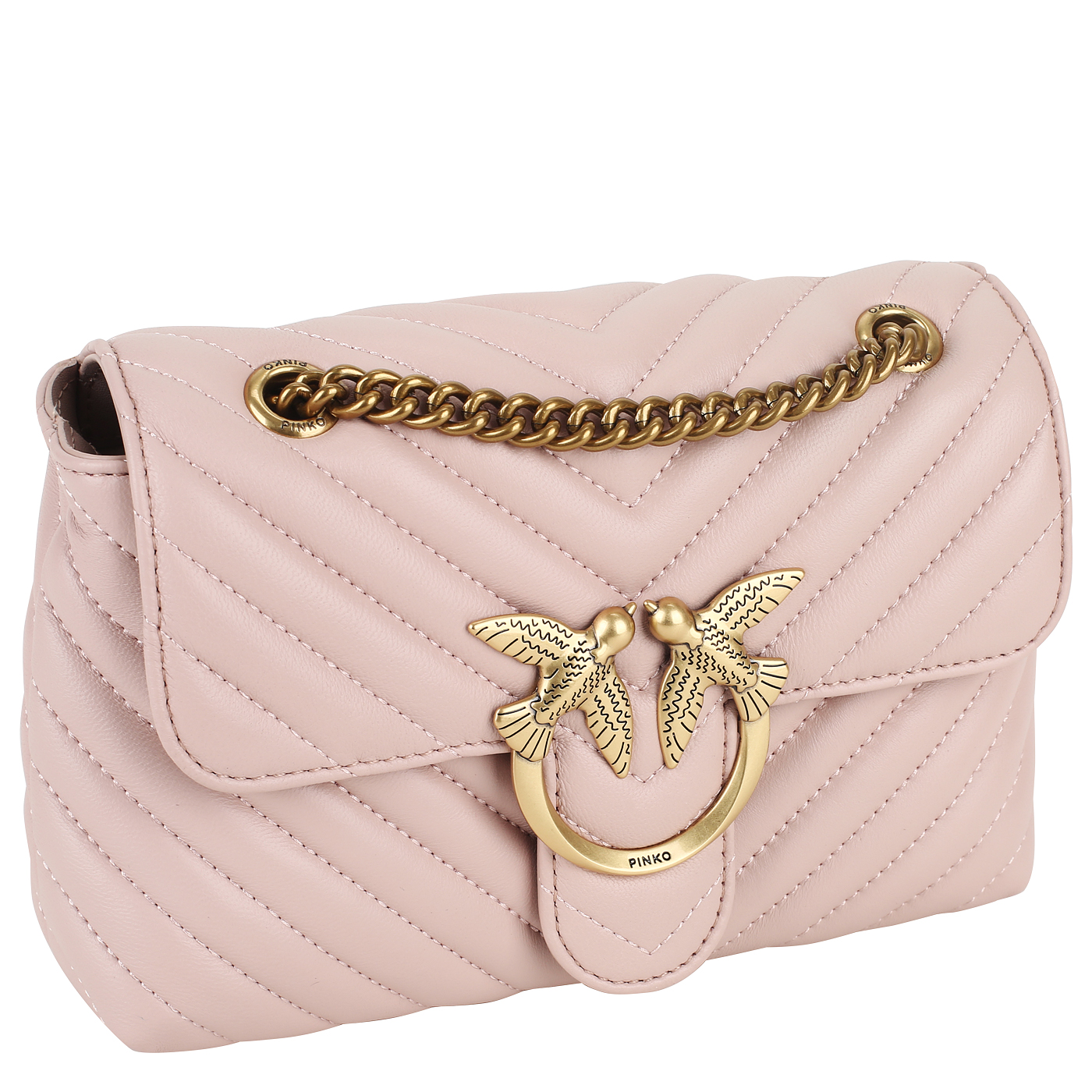 Сумка через плечо с цепочкой Pinko Chevron