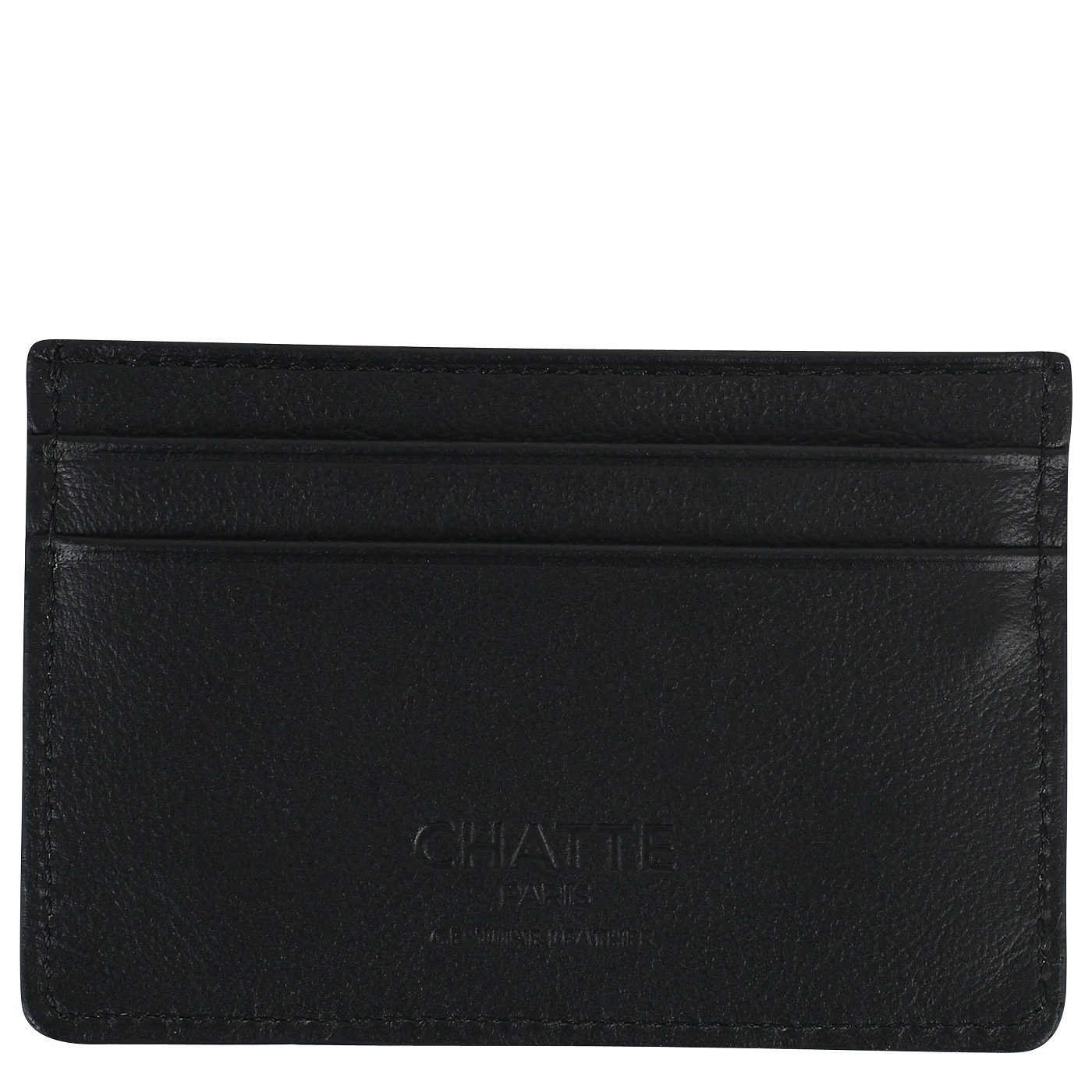 Кожаная визитница Chatte Lion