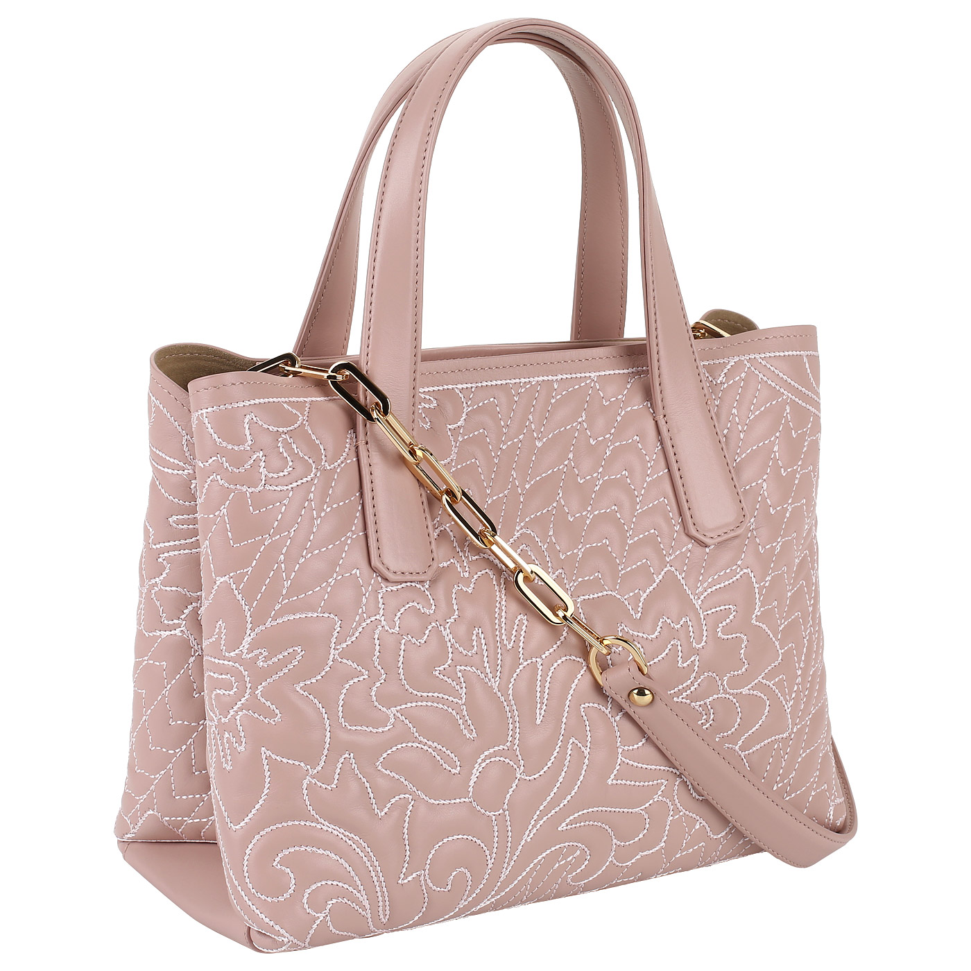 Кожаная сумка Valentino Orlandi Rachele