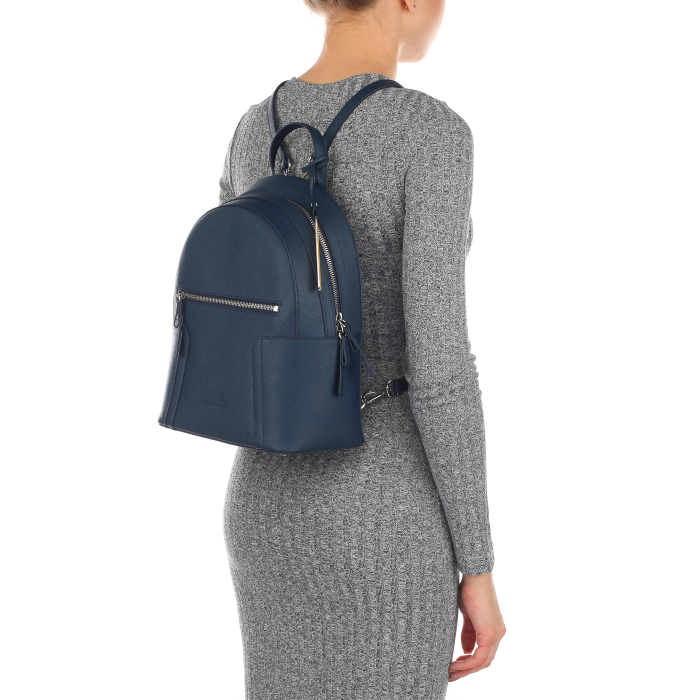 Женский рюкзак из синего сафьяна Cromia Wisper