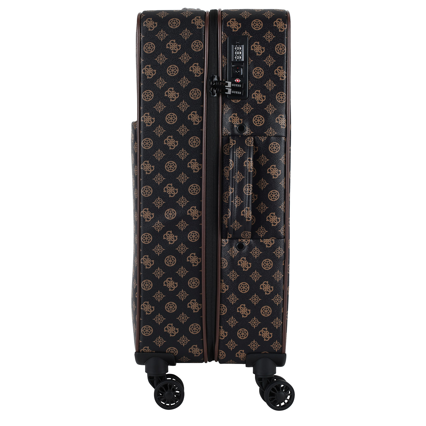 Чемодан тисненый Guess Peony