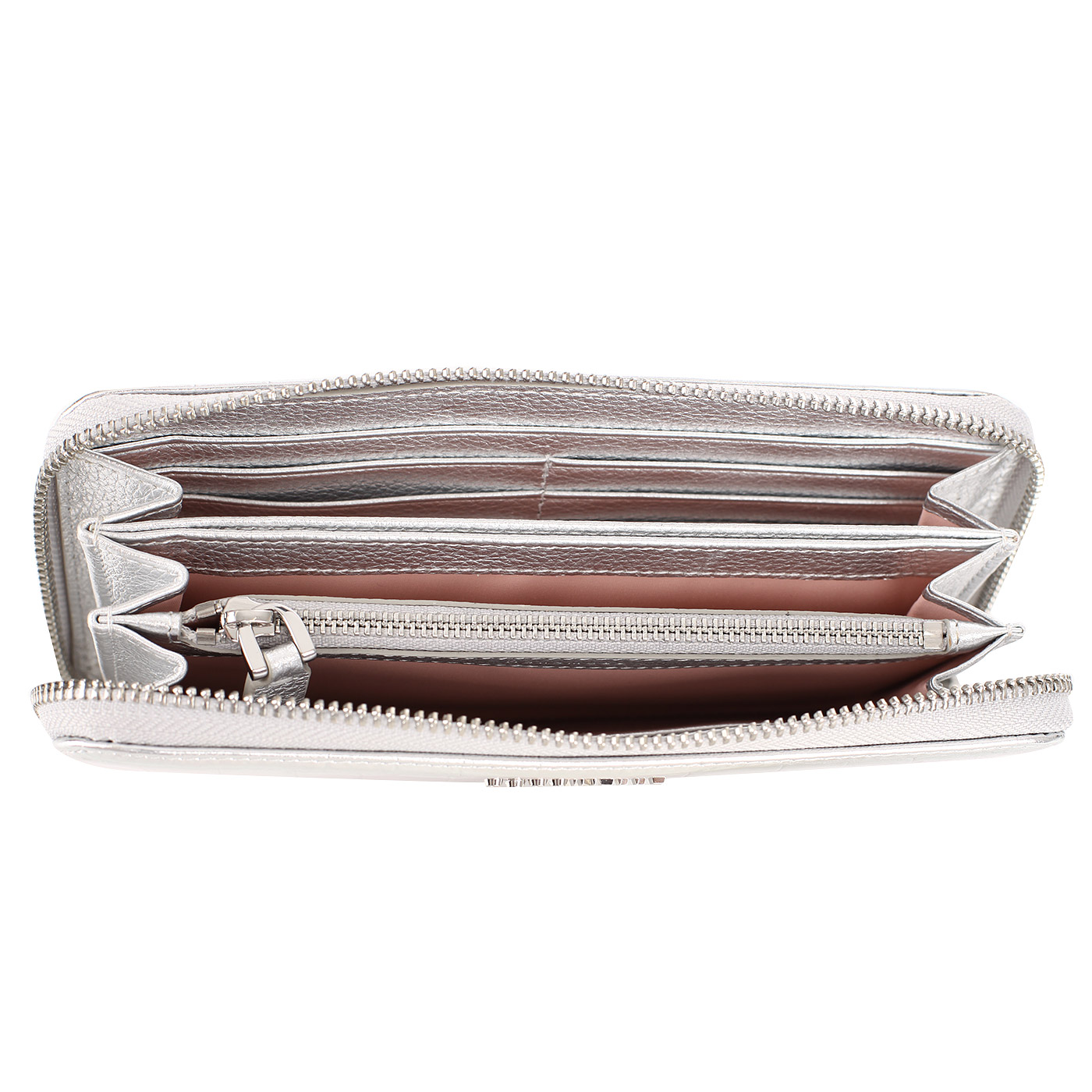 Портмоне на полную купюру Coccinelle Metallic Croco