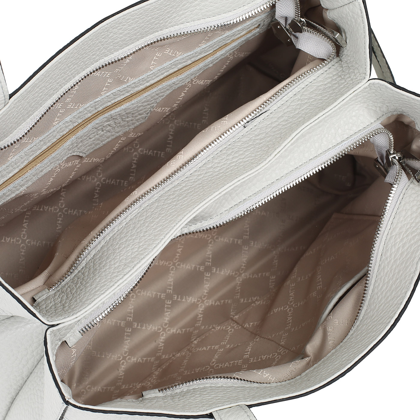 Кожаная сумка с двумя отделениями Chatte Marseille