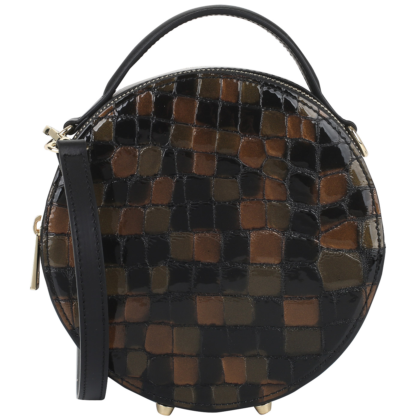 Gilda Tonelli Комбинированная сумочка через плечо