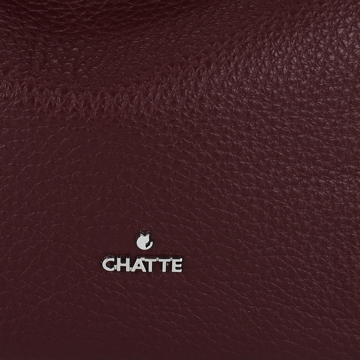 Вместительная кожаная сумка Chatte 