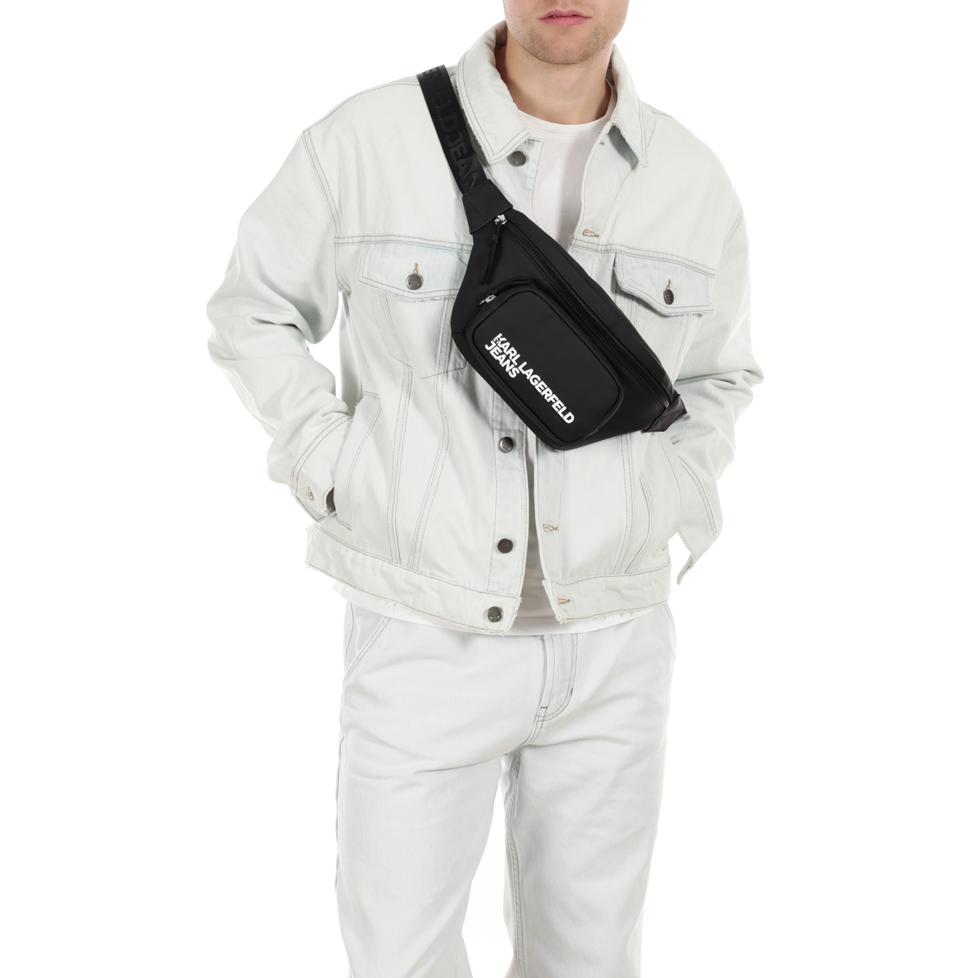 Сумка на пояс Karl Lagerfeld Jeans Utility