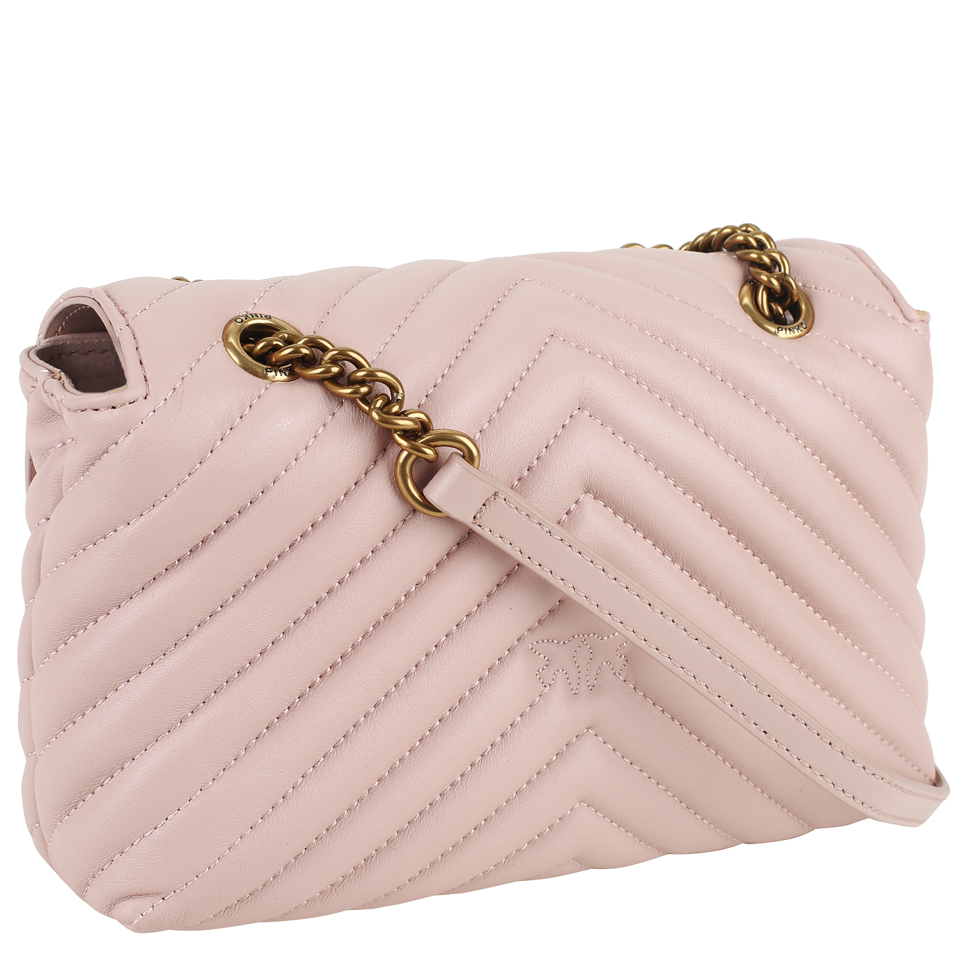 Сумка через плечо с цепочкой Pinko Chevron