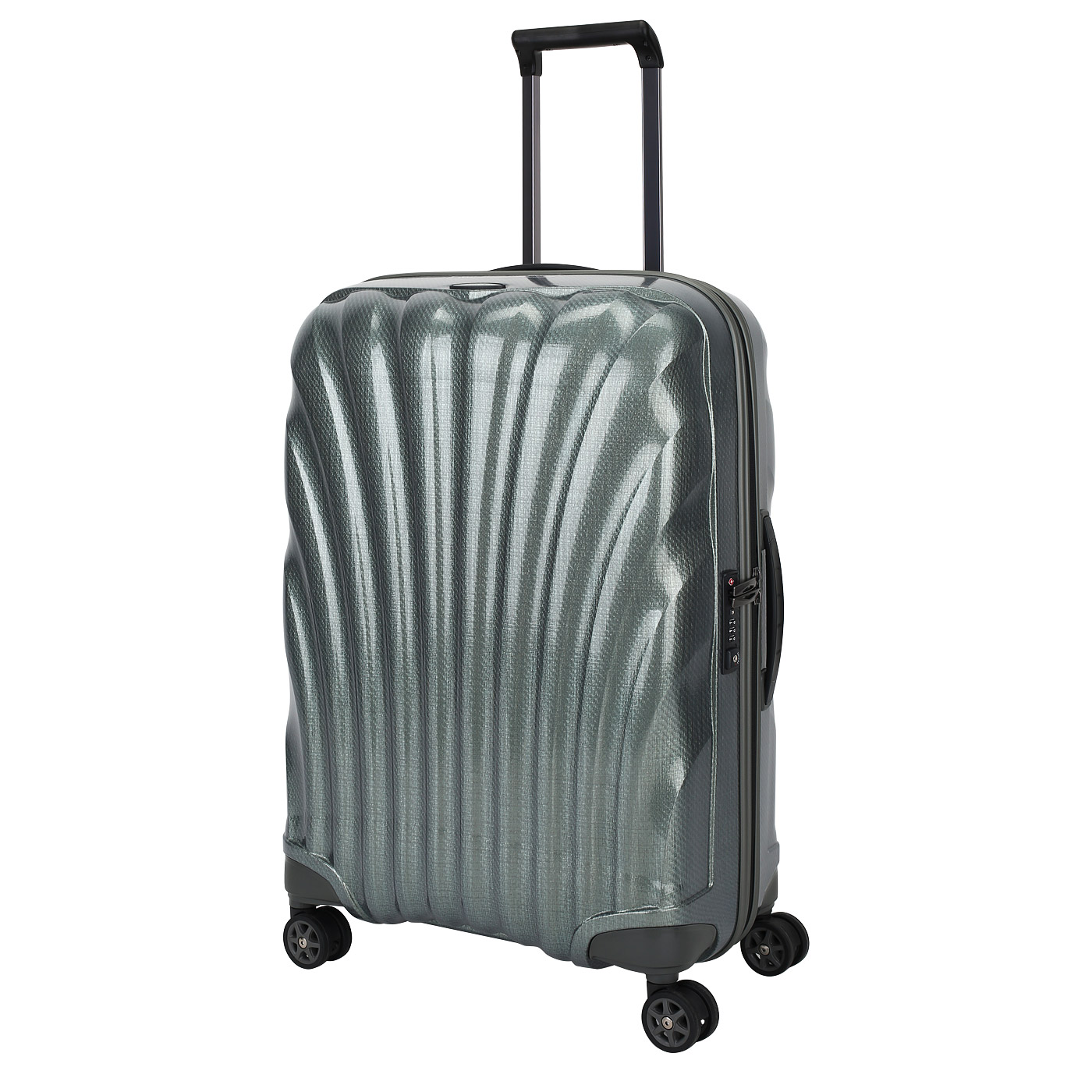 Samsonite Чемодан средний M из материала Curv с кодовым замком