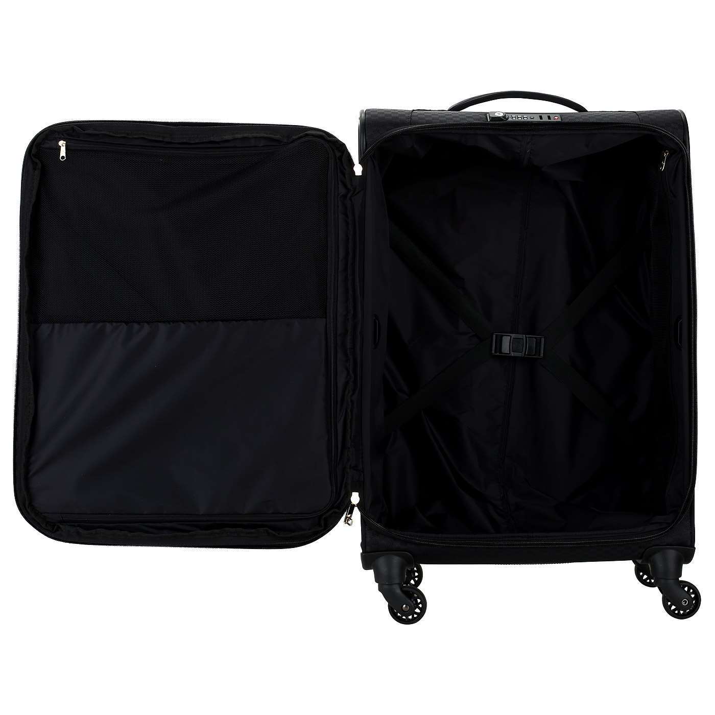 Чемодан средний M тканевый с кодовым замком Samsonite Uplite