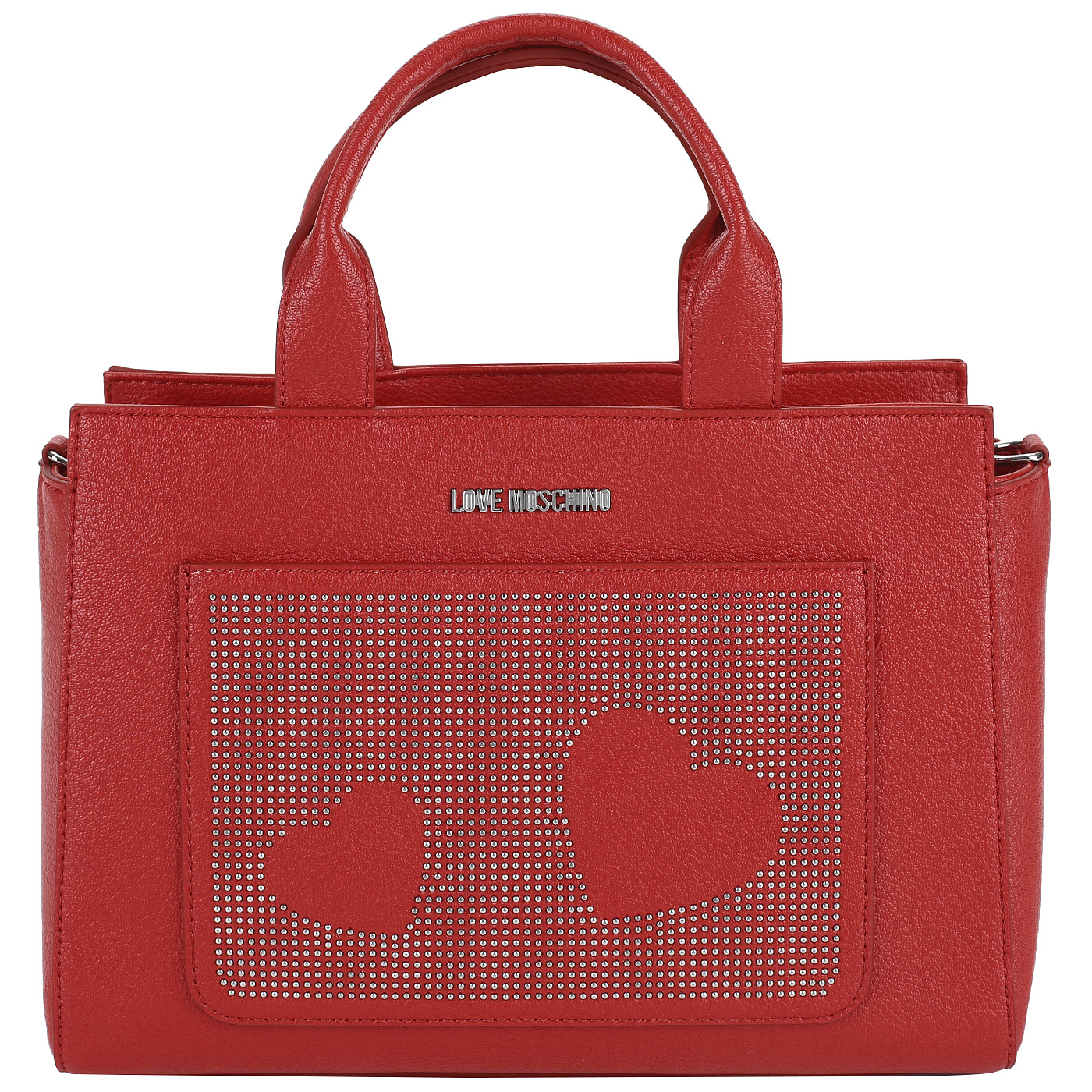 Love Moschino Красная сумка на молнии