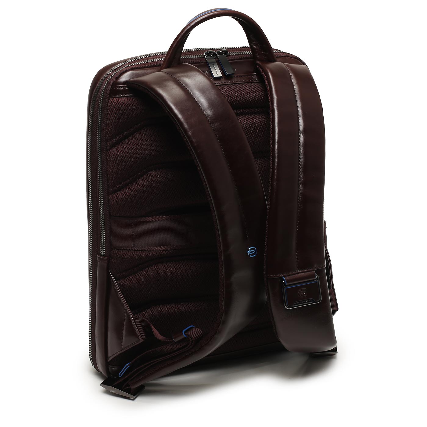 Кожаный рюкзак Piquadro Blue square