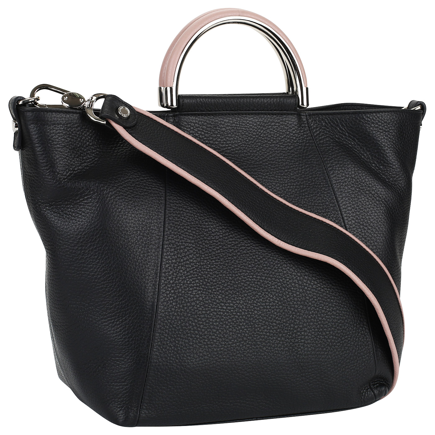 Сумка-трапеция и кожи Roberta Gandolfi Canneloni